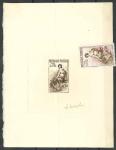 France_1960_Yvert_1269-Scott_974_dark-brown_c