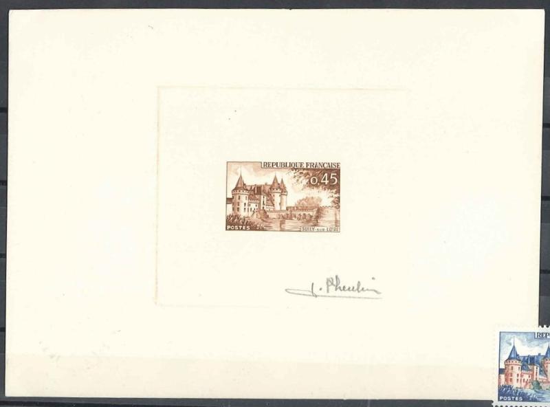 France_1961_Yvert_1313-Scott_1009_brown_ab