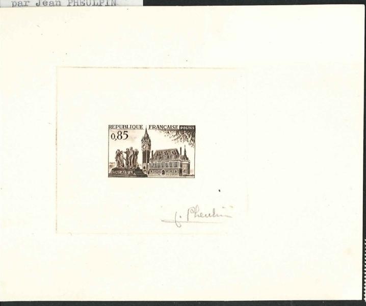 France_1961_Yvert_1316-Scott_1012_dark-brown_ab