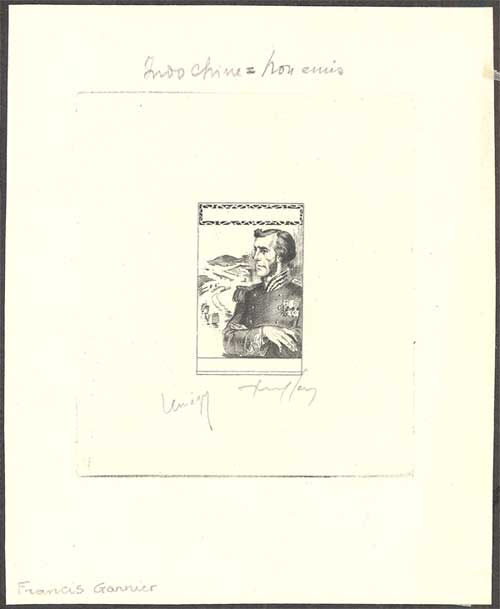 Indochine_1943_Yvert_262a-Scott_unadopted_Francis_Garnier_1er_etat_black_AP