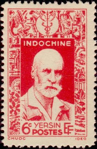 Indochine_1944_Yvert_286-Scott_Dr_Yersin_IS