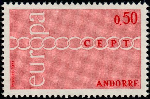 Andorra_1971_Yvert_212-Scott_205