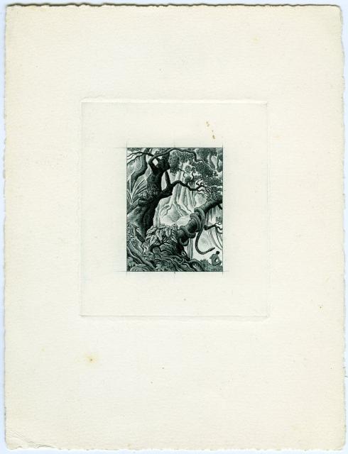 Fr_Equat_Africa_1952_Yvert_PA53a-Scott_C37_unadopted_Garden_of_Eden_by_Gandon_grey-blue_AP