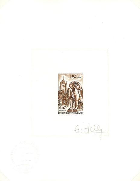 France_1971_Yvert_1684-Scott_1311_dark-brown