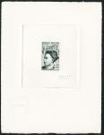 France_1962_Yvert_1346-Scott_B360_dark-grey-green_d