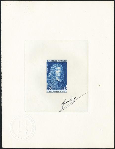 France_1965_Yvert_1442-Scott_B387_blue