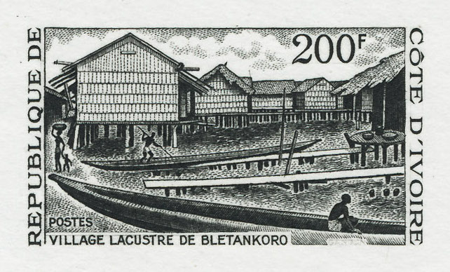 Ivory_Coast_1973_Yvert_348-Scott_343_black_c_detail