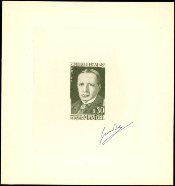 France_1964_Yvert_1423-Scott_sepia