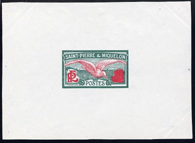 St_Pierre_1909_Yvert_84-Scott_A18_etat_red_+_green_typo
