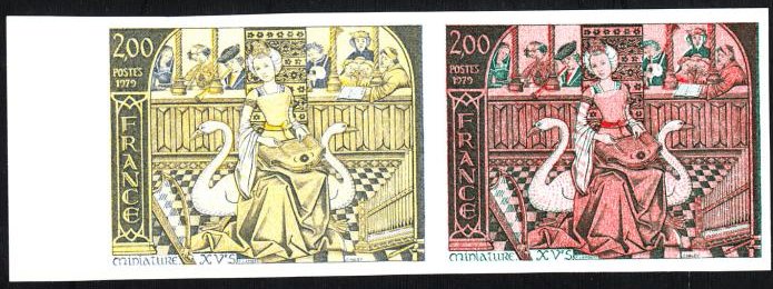 France_1978_Yvert_2033-Scott_1625_pair