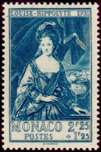 Monaco_1939_Yvert_192-Scott_B33