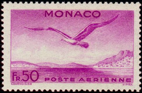 Monaco_1941_Yvert_PA6-Scott_C6