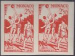 Monaco_1948_Yvert_322-Scott_207_pair