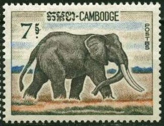 Cambodia_1967_Yvert_186-Scott_171