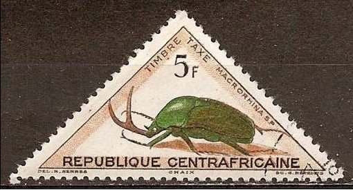 Central_Africa_1962_Yvert_Taxe_7-Scott_J7