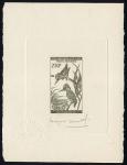 Chad_1961_Yvert_PA5-Scott_C5_olive-brown