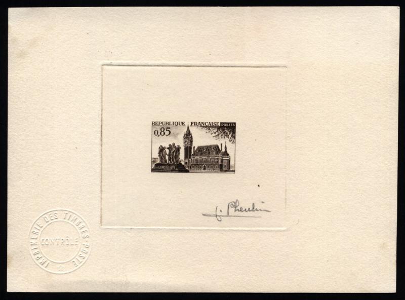 France_1961_Yvert_1316-Scott_1012_dark-brown_aa