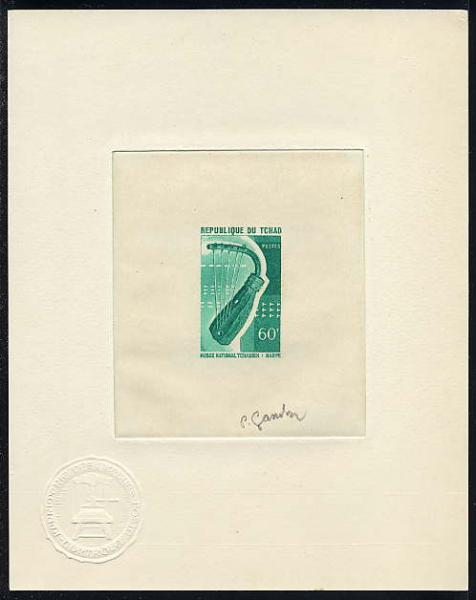 Chad_1965_Yvert_118-Scott_120_green_a