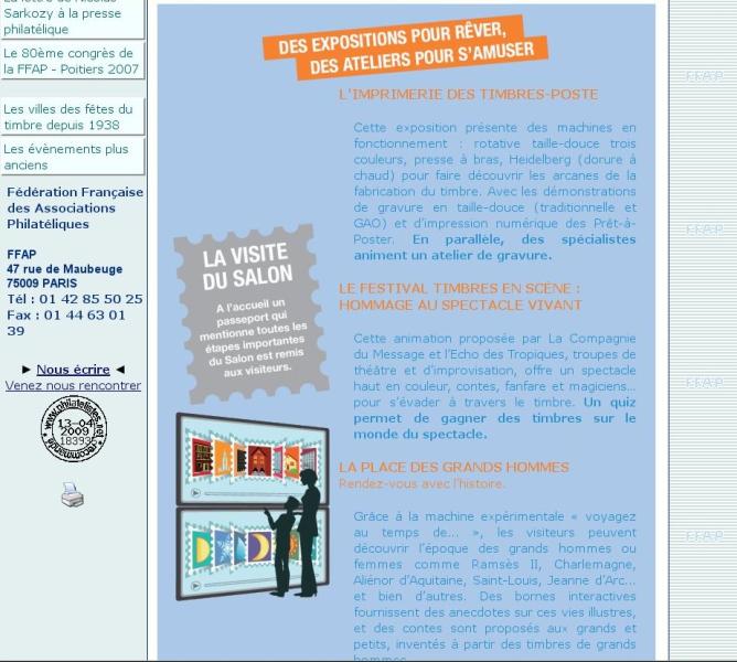 pag_85_Federation_Francaise_des_Associations_Philateliques_SALON_du_TIMBRE_2008_Parigi