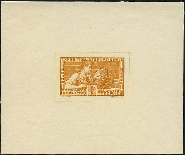 France_1924_Yvert_212a-Scott_222_unissued_in_TD_Arts_decoratifs_brown-orange_AP