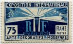 France_1924_Yvert_215-Scott_225_Arts_decoratifs_75c_typo_a_IS