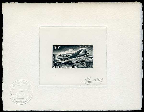 Chad_1967_Yvert_PA39-Scott_C35_black_c
