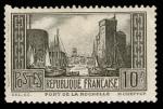 France_1929_Yvert_261c-Scott_251_Port_de_la_Rochelle_black_c_US