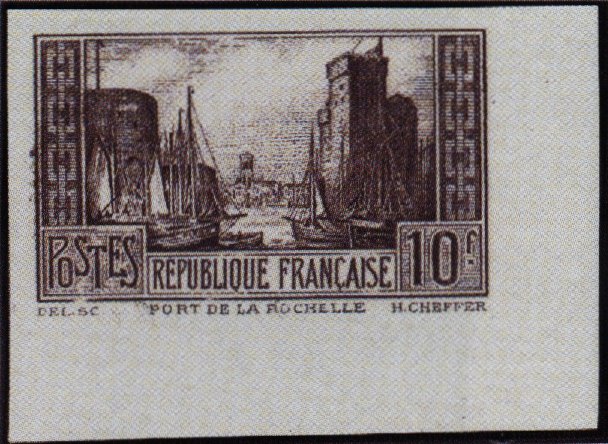 France_1929_Yvert_261c-Scott_251_Port_de_la_Rochelle_black_g_US