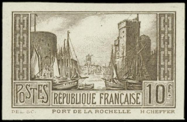 France_1929_Yvert_261c-Scott_251_Port_de_la_Rochelle_black_i_US