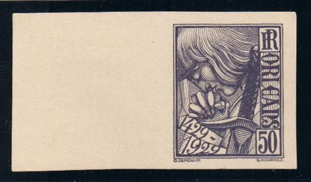 France_1929_Yvert_257i-Scott_245i_unadopted_Jeanne_dArc_project_Demoulin_dark-violet_ESS