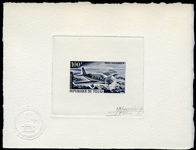 Chad_1967_Yvert_PA40-Scott_C36_dark-grey_d