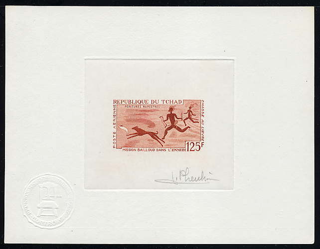 Chad_1967_Yvert_PA43-Scott_C39_brown-red