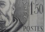 France_1937_Yvert_343b-Scott_B49_unadopted_Anatole_France_MAQ_detail_b © Photo L’Adresse Musée de La Poste, Paris / La Poste