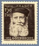 France_1944_Yvert_601-Scott_B174_1f50_+_3f50_Gounod_a_IS