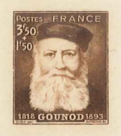 France_1944_Yvert_601-Scott_B174_3f50_+_1f50_unadopted_Gounod_brown_bb_AP_detail_a