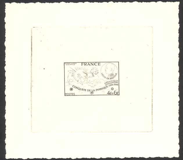 France_1944_Yvert_617a-Scott_B184_unadopted_4f_+_6f_Louis_de_Broglie_FRANCE_1er_etat_black_ab_AP
