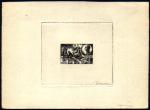 France_1944_Yvert_617b-Scott_B184_unadopted_4f_+_6f_Louis_de_Broglie_RF_black_c_AP