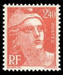 France_1945_Yvert_714-Scott_537_2f40_Marianne_de_Gandon_et_Cortot_typo_a_IS