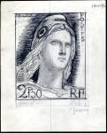 France_1945_Yvert_714a-Scott_unadopted_2f50_Marianne_de_Decaris_MAQ
