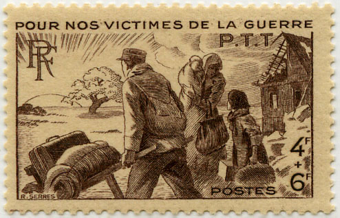 France_1945_Yvert_737-Scott_B192_Victimes_de_Guerre_b_IS