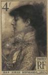 France_1945_Yvert_738a-Scott_B191_unadopted_4f_Sarah_Bernhardt_by_Gandon_ab_MAQ