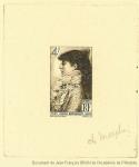 France_1945_Yvert_738b-Scott_B191_unadopted_4f_Sarah_Bernhardt_by_Mazelin_sepia_b_AP_detail