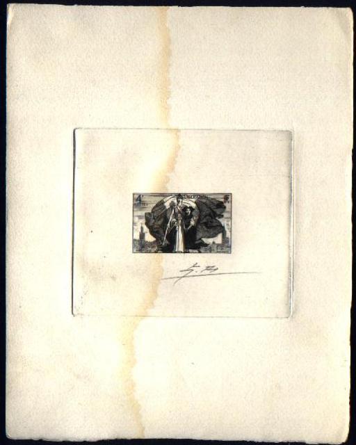 France_1945_Yvert_739a-Scott_503_unadopted_Liberation_Alsace_et_Lorraine_black_a_AP