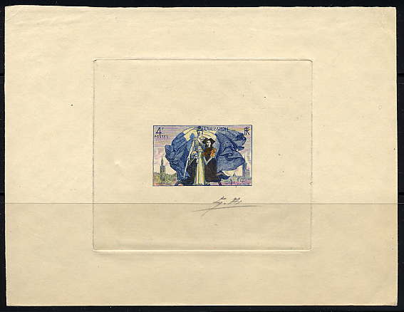 France_1945_Yvert_739a-Scott_503_unadopted_Liberation_Alsace_et_Lorraine_multicolor_ab_AP