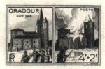 France_1945_Yvert_742a-Scott_B195_unadopted_Oradour_black_a_AP_detail