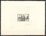 France_1945_Yvert_742a-Scott_B195_unadopted_Oradour_black_cb_AP