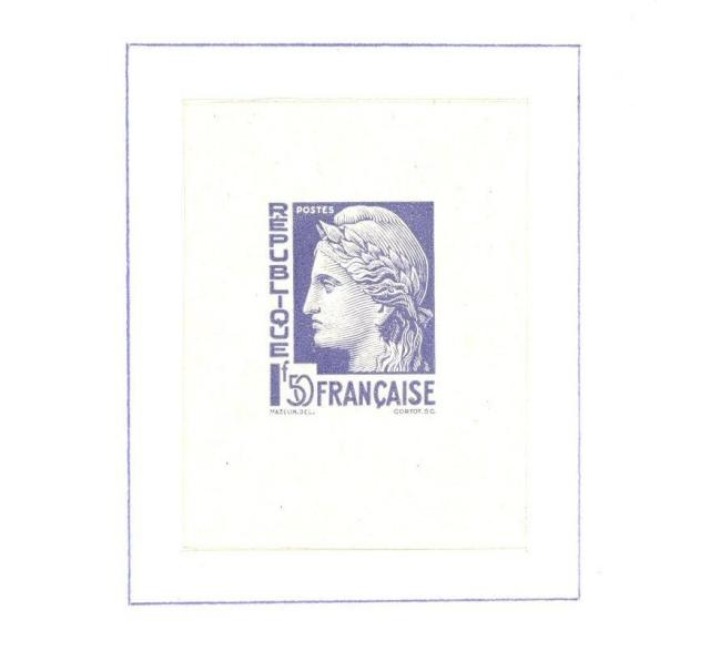 France_1945_Yvert_679a-Scott_532_unadopted_1f50_Ceres_de_Cortot_et_Mazelin_Type_I-B_blue-violet_typo_bb_AP_detail