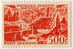 France_1949_Yvert_PA27-Scott_C26_Marseille_500f_b_IS
