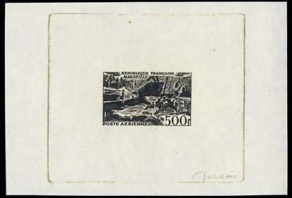 France_1949_Yvert_PA27a-Scott_C26a_unadopted_Marseille_500f_black_l_AP
