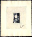 France_1951_Yvert_973b-Scott_714b_unadopted_joaillerie_Type_II_dark-blue_b_AP